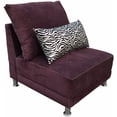 thumbnail image 1 of Sillon Ocasional El Bazar Store modelo Fashion terciopelo Morado, 1 of 2