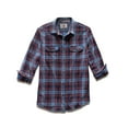 thumbnail image 3 of Flag & Anthem Henson Long Sleeve Button Down Shirt (Indigo/Red, Small), 3 of 3