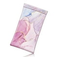 thumbnail image 2 of Fintie Squeeze Top Eyeglasses Pouch with Cleaning Cloth, Leather Soft Glasses Case Anti-Scratch Sunglasses Bag，glittering Marble, 2 of 7