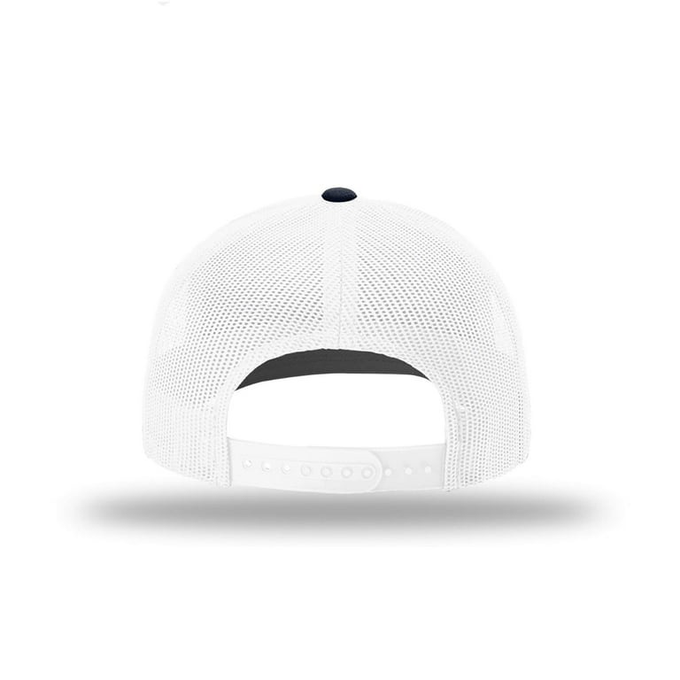 Printed Kicks Deer Hunting Adult & Navy - White Cap Unisex Snapback Baseball Hat