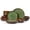 Brown Green(Includes Pasta Bowl), variant on Pokini 12-Piece Stoneware Dinnerware Sets, Plates and Bowls Dish Sets for 4, Brown Green