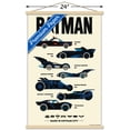 thumbnail image 3 of DC Comics Batman: 85th Anniversary - The Batmobiles Made In Gotham Wall Poster with Magnetic Frame, 22.375" x 34", 3 of 5