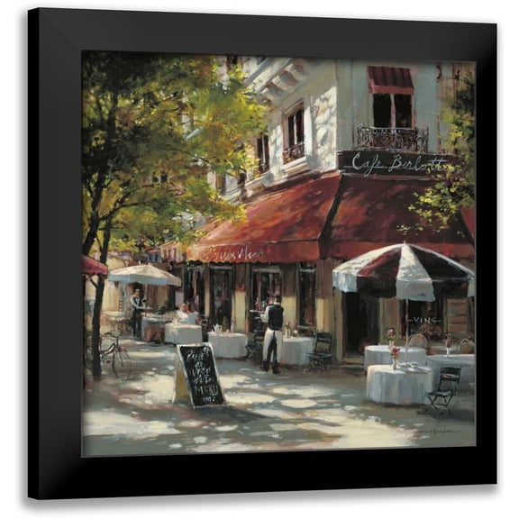 Heighton, Brent 12x12 Black Modern Framed Museum Art Print Titled - Cafe Berlotti