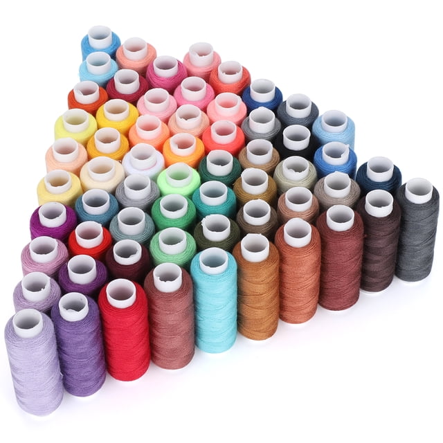 Fils à Coudre, Ensemble de Fils à Coudre Bricolage, Fils à Coudre en Polyester pour les Opérations de Machine à Coudre, Machine Industrielle à Coudre à la Main