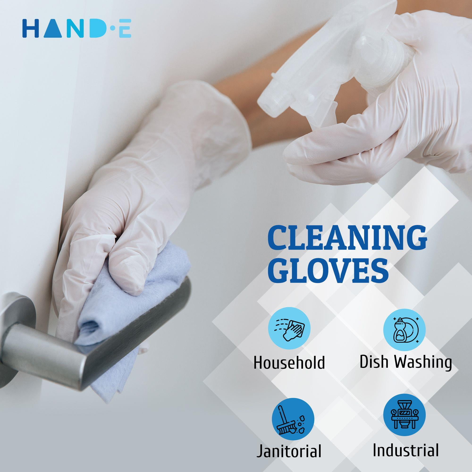 White Baking Hand Gloves, Size: Free Size