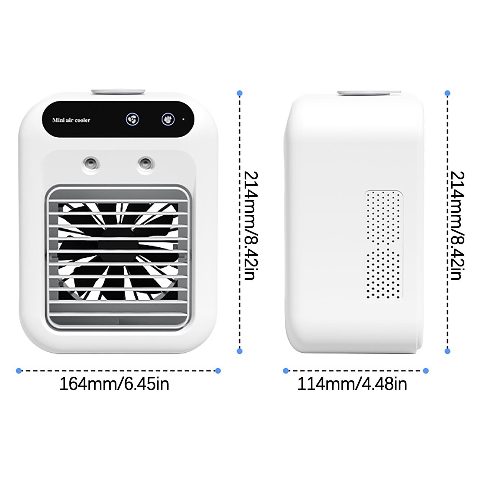 RnemiTe-amo Portable Air Conditioner, White