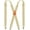 Beige, variant on Snap Hook Suspenders for Men for Belt Loop Retro Suspenders Adjustable