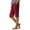 Red, variant on JJHGVB Cotton Linen Capris for Women Baggy Shorts Womens Linen Shorts Pedal Pushers for Women Dress Shorts for Women Linen Shorts Elastic Waist Shorts Linen Bermuda Shorts for Women Beige L