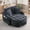 Black-Two-seater sofa, variant on VEPXXP 42.68" Double Chaise Lounge - 2 Seater Corduroy Loveseat Sofa with Storage Footrest, Irregular Arc Design for Living Room Small Space - Blue