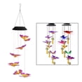 thumbnail image 1 of mparas colgantes para interiores y exteriores móviles movimiento que cambia de que funcionan con energía Sor Multicolor CUTICAT mariposas campanas de viento, 1 of 8