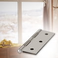 thumbnail image 1 of 20 Pcs Door Connector 6 Mounting Holes Window Cabinet Stainless Steel Hinges, 1 of 9