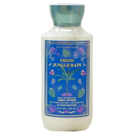 Bath and Body Works Fresh Jungle Rain Body Lotion 8oz