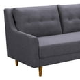 thumbnail image 5 of Divine Sectional in Champagne Wood Finish and Dark Gray Fabric, 5 of 7