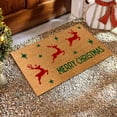 thumbnail image 2 of Dsscvnef Festive Christmas Themed Area Rug Non Slip Holiday Doormat for Home Indoor/Outdoor Use, 2 of 4