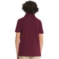 thumbnail image 3 of Real School Unisex School Uniform Short Sleeve Pique Polo Shirt, Sizes XS-XL, 3 of 6