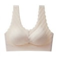 thumbnail image 3 of Awdenio Bras for Women , Women's Bra Wire Free Underwear OnePiece Bra Everyday Underwear Bras, 3 of 4