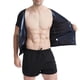 thumbnail image 4 of Hombres Chaleco De Sudor Adelgazamiento Sauna Entrenamiento Camiseta Sin Mangas Cremallera Body Sculpting Ropa Para Correr Baloncesto Boxeo Yuarrent OD014817-04, 4 of 6