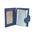 thumbnail image 2 of Size one size Women's Leather Tab Floral Embossed Card Case Wallet, 2 of 4