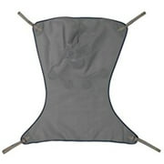Invacare Premier Comfort Full Body Sling for Patient Lifts, 500 lb. Weight Capacity, Spacer Fabric, Small, 2485554, Binding; Navy, Body; Gray