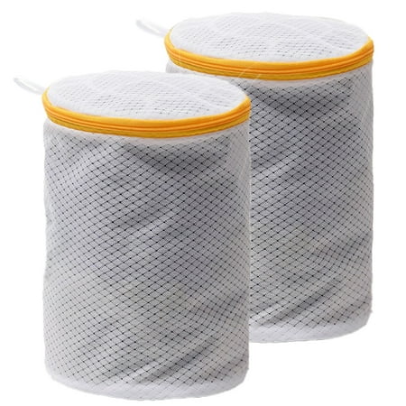 Garnen 2 Pack Shoe Washing Bag  Reusable Sneaker Shoe Laundry Bags for Washer Dryer Machine  Durable Mesh Washing Bag For Running Shoes  Socks  Bras