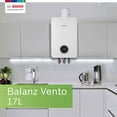 thumbnail image 3 of Calentador Paso Con Wi-fi 3 Servicios Balanz 17 Gas Lp BOSCH 7736505744, 3 of 10