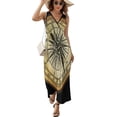 thumbnail image 2 of Reverse Pole Compass Sleeveless Dress Dresses Women Summer Evening Dresses Ladies Bohemia Long Dresses, 2 of 9