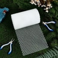 thumbnail image 4 of 16.4Ftx8 Inch White Plastic Chicken Wire Fence Mesh Poultry Fencing with Cable Tie Protective Fence Net Fencing Wire Plastic Mesh Anti-Fall Net for Gardening Floral Chicken Netting, 4 of 9