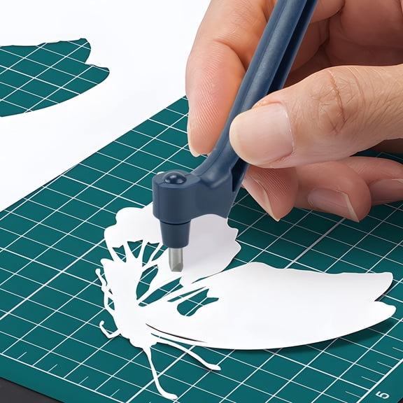 Craft Cutting Tools for Paper Crafts with 360 Degree Rotating Blade Craft Knife Stainless Steel Craft Knife Hobby Knife Art Cutting Tool for Stencil Vinyl Scrapbook