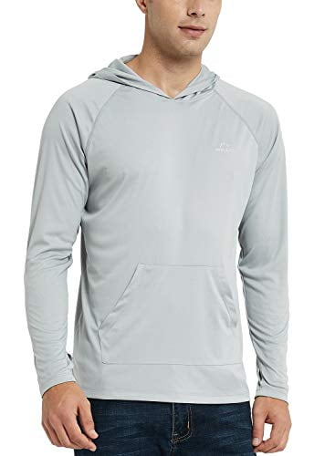 Sun Protection Hoodie Shirt Long Sleeve SPF Fishing Outdoor UV Shirt Hiking Lightweight Willit Men's UPF 50 