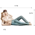 thumbnail image 3 of Romantic Embrace Figurine Honey Young Man Woman Couple Lovers, 3 of 5