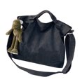 thumbnail image 4 of Bolso de mano de gran capacidad, bolso bandolera, bolso de mano con letras, bolso de hombro informal, diseño fácil de usar, 4 of 9