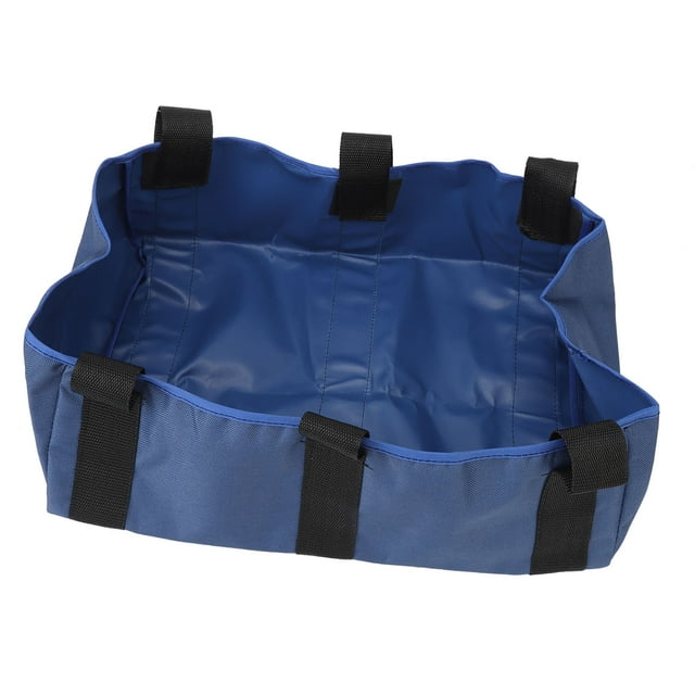 Sac de Rangement pour Rollator, Crochet et Panier en Nylon Léger et Portable sous Fauteuil Roulant pour Parapluie, Déambulateur Pliant, Fauteuil Roulant Compact