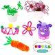thumbnail image 5 of Tiras de felpa hechas a mano para niños, tops coloridos, palo giratorio hecho a mano, bricolaje, 5 of 6