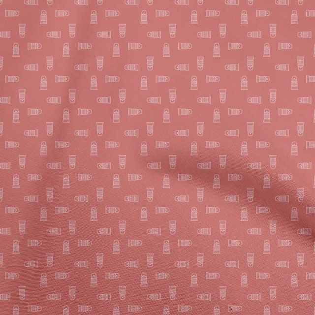 oneOone Velvet Pink Fabric Christmas Lantern Sewing Craft Projects Fabric Prints By Yard 58 Inch Wide