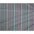 thumbnail image 3 of oneOone Tissu Polyester Lycra Multicolore Rayé Tissu de Couture BTY 56 Pouces de Large, 3 of 3