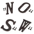 thumbnail image 1 of Placa de puerta con letras para montar en la pared, etiqueta para exterior AHORA, 1 of 9