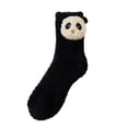 thumbnail image 1 of Womens Winter Socks, Mid Tube Socks with Fleece for Warmth and Cold Protection, 1 of 5