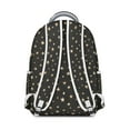 thumbnail image 3 of Celestial Gothic Backpack for Student Waterproof Scratch-Resistant Composite Oxford Cloth with Cosmic Sunburst and Moon Print, Breathable Foam Padding, Adjustable Straps, 3 of 5