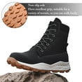 thumbnail image 2 of Bottes de Randonnée pour Hommes Légères Antidérapantes Randonnée Camping Décontractées Bottillon Cheville Extérieur Confortable Botte de Travail, 2 of 6