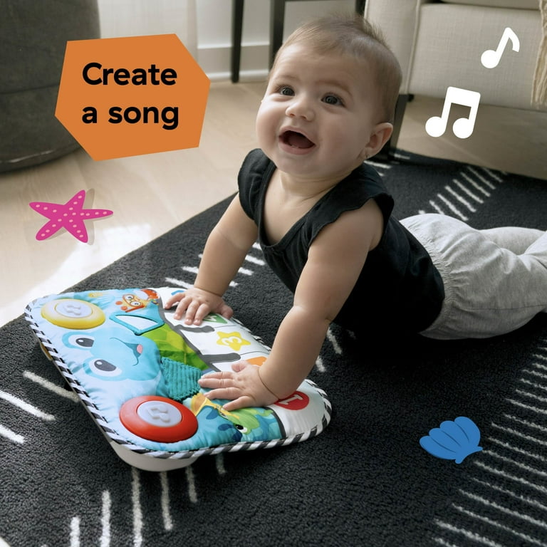 Baby Einstein Musical Kick Pad and Crib Toy for Learning Shapes
