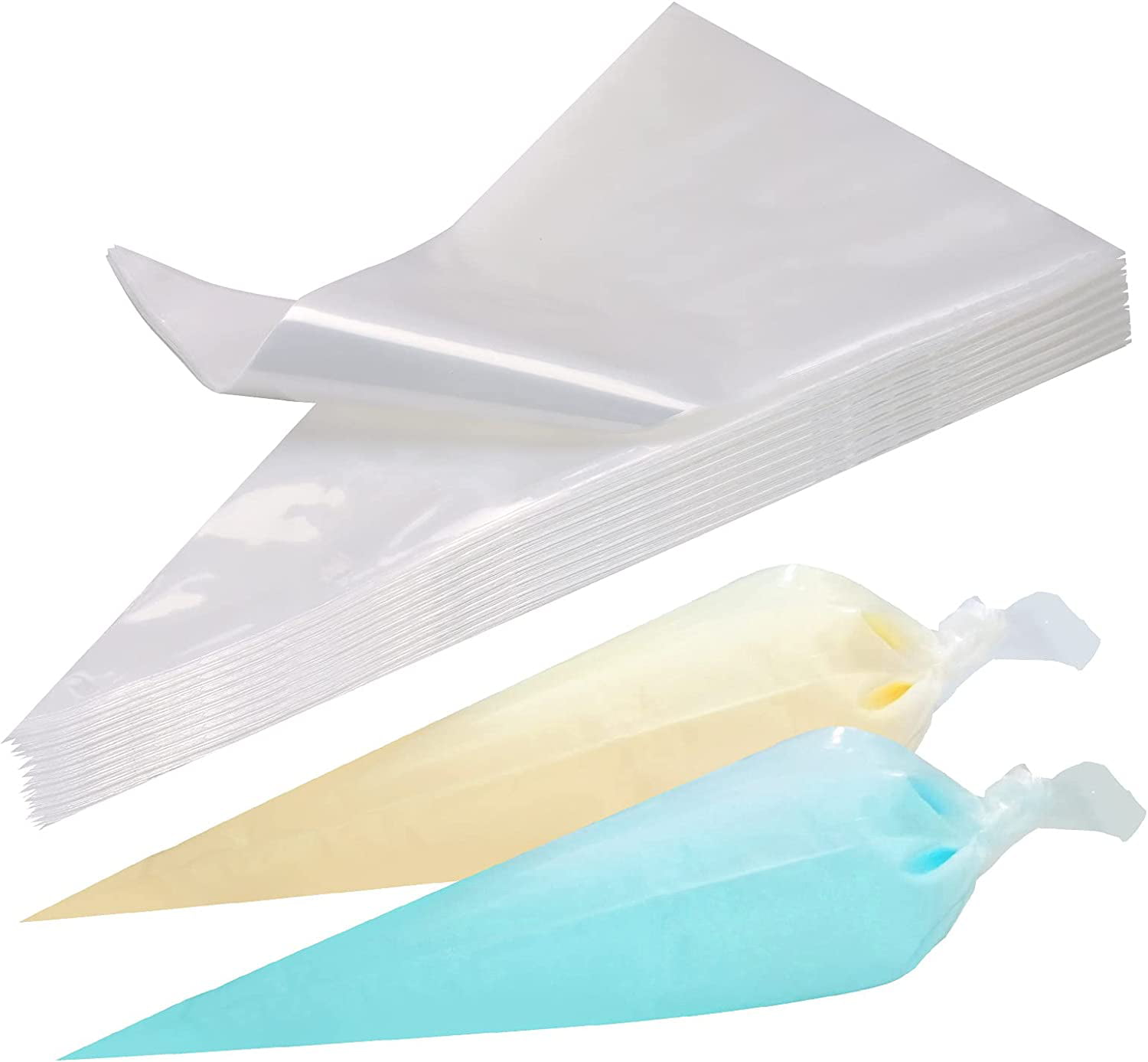 Factuur lichten cafe Piping Bags 18 Inch Disposable Pastry Bags Cake Cupcake Cookies Decorating  Bags for Icing and Frosting. Pack of - Walmart.com
