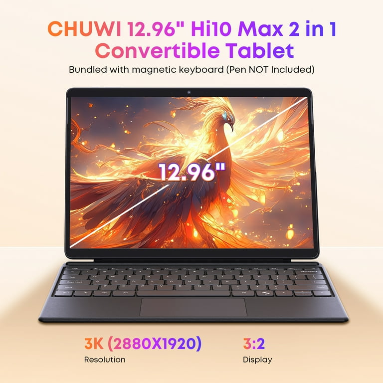 楽天市場】【390円オフ】CHUWI Hi10 max専用キーボード 軽量
