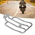 thumbnail image 2 of Motorcycle Luggage Rack Support Shelf, Stainless Steel Silver Plating Shell Rear Fender Rack Bracket, 2 of 7