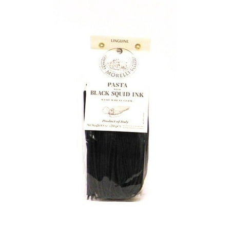 Morelli Pasta with Black Squid Ink - Linguine (8.8 (Best Squid Ink Pasta)