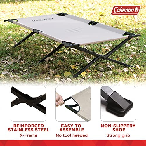 Coleman 765353 Trailhead II Military Style Camping Cot Walmart