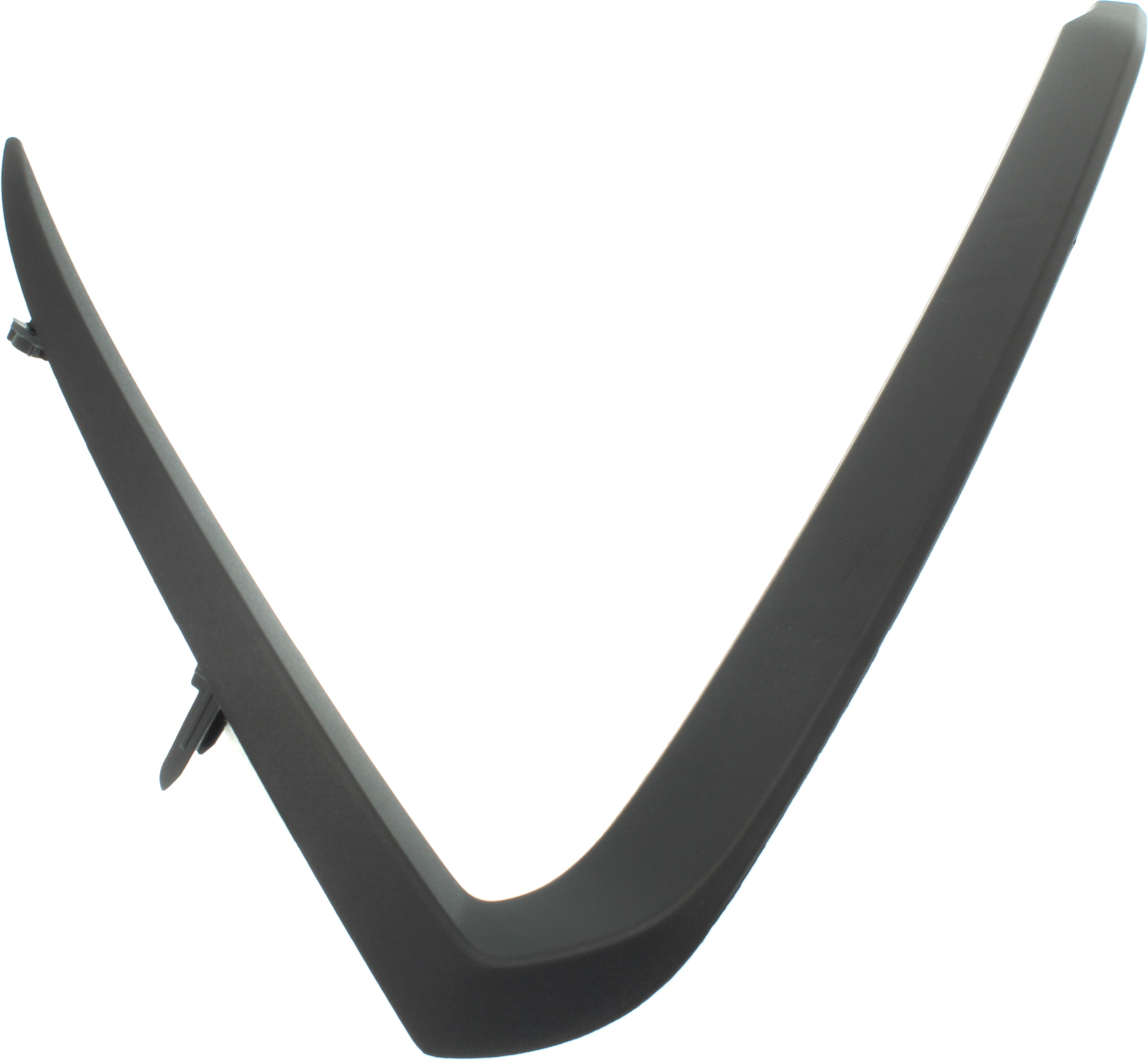 Evan-Fischer Front Driver Side Bumper Trim – For 2016-2018 Mazda CX-9 – Textured Black, Direct Fit – TK4850130A