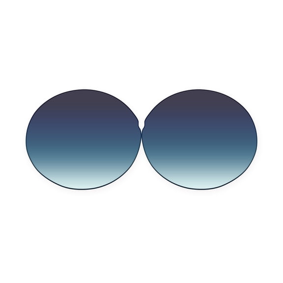 Vonxyz Blue Gradient Polarized Lenses Replacement for Oakley Madman OO6019 Sunglass