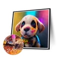 thumbnail image 2 of Cuadros Decorativos Cachorro 5D DIY Diamond Painting Kits Full Round Drill Wall Decor Art Craft (B5663) Likrtyny embutido en tela, 2 of 8