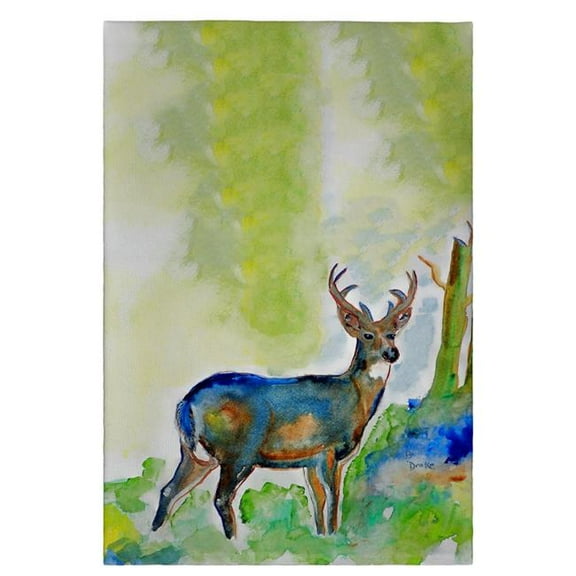 Betsy Drake GT336 Deer Guest Towel - 20 x 20 in.