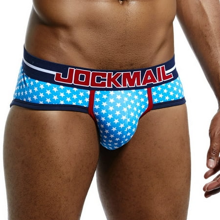 

CALAFEBILA 2022 Merry Christmas Printing Underpants Breathable Mens Sexy Underwear Soft Cotton Briefs Panties